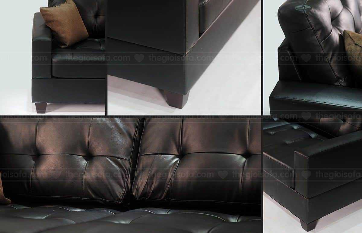 Sofa da phòng khách Sofaland Vista 3S