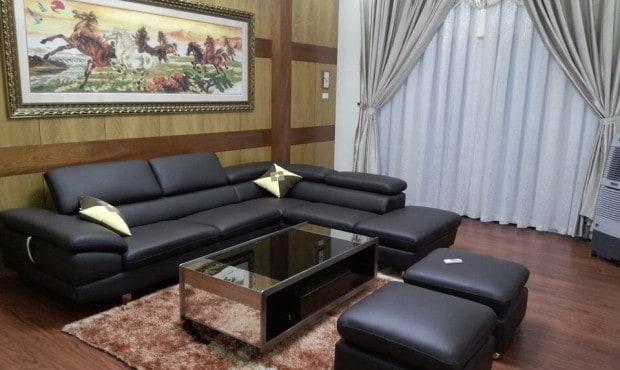 Sofa Góc da thật Malaysia – Hugo 8842(8907L)
