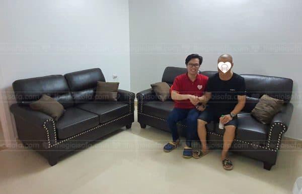 Giao hàng bộ sofa văng Sofaland Vasanti cho anh Ngọc tại Techco-Tứ Hiệp – Huyện Thanh Trì