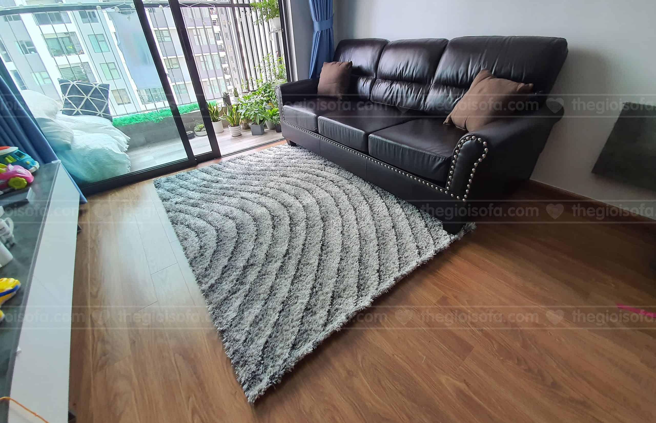 Bàn giao Sofa văng đẹp Sofaland Vasanti cho anh Long tại Gamuda tòa C – Quận Hoàng Mai