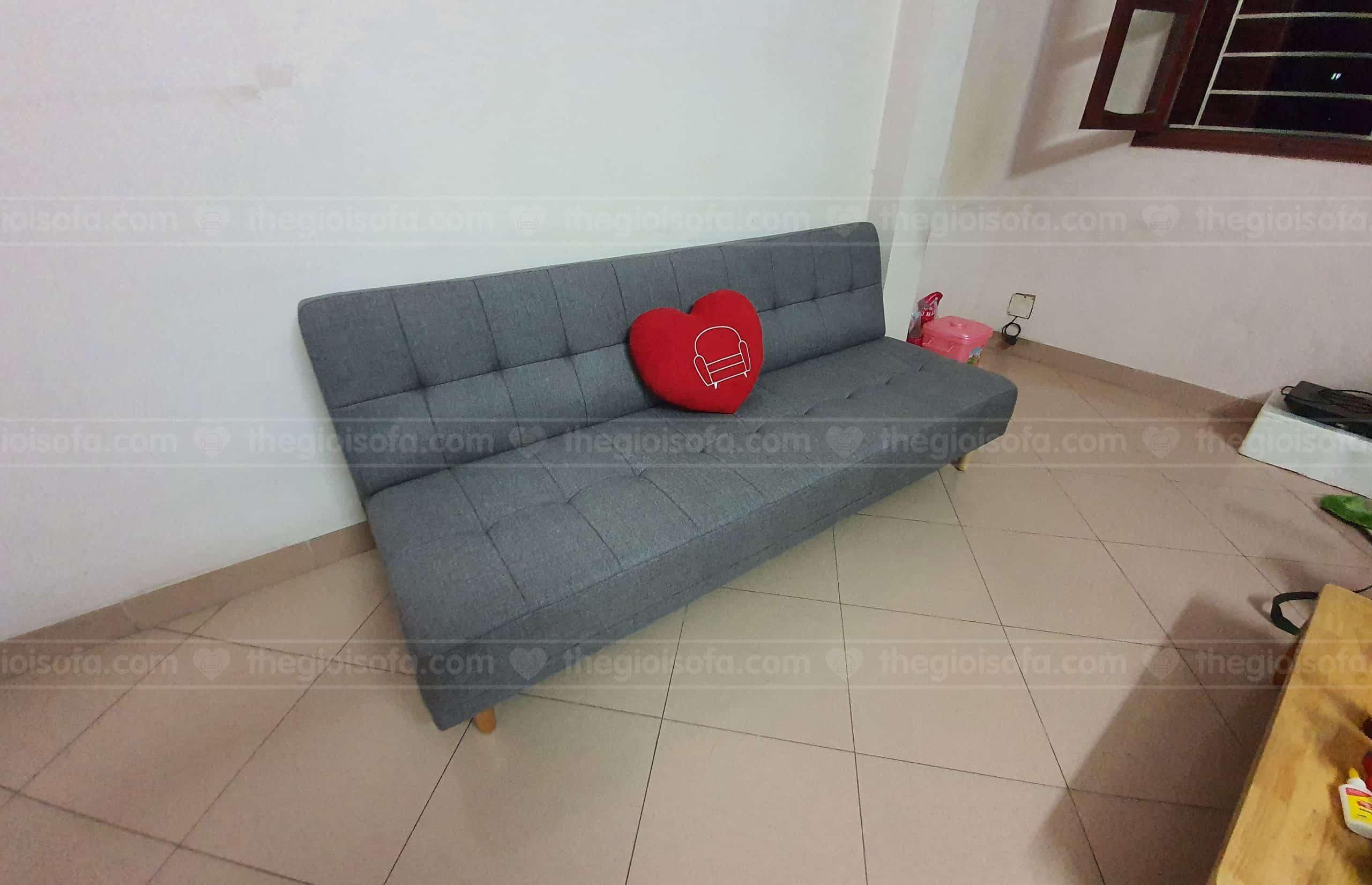 Giao hàng sofa giường giá rẻ Sofaland Vera Grey cho anh Minh tại Phạm Ngọc Thạch – Quận Đống Đa