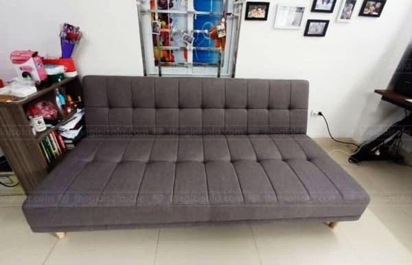 Giao hàng Sofa giường Sofaland Vera Grey cho anh Cảnh tại Bồ Đề - Quận Long biên