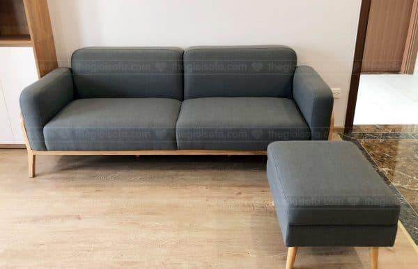 Giao sofa vải nỉ Sofaland Milan cho nhà anh Trung tại Floren Trần Hữu Đức – Quận Nam Từ Liêm