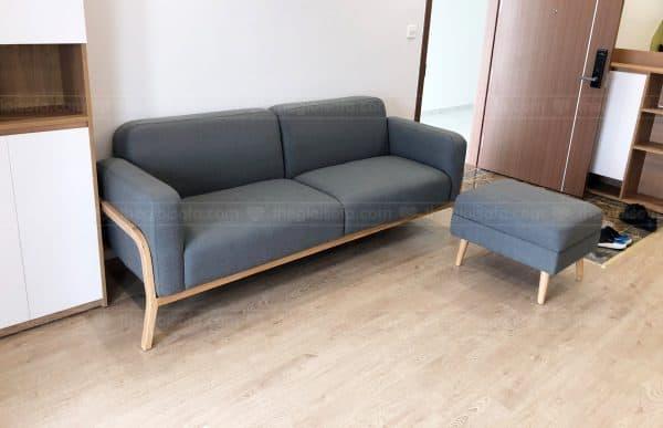 Giao sofa vải nỉ Sofaland Milan cho nhà anh Trung tại Floren Trần Hữu Đức – Quận Nam Từ Liêm