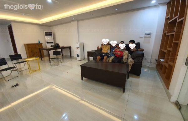 Giao hàng Sofa thư giãn LV6569 cho anh Tuấn tại Ngô Thịnh Hào 1 – Quận Đống Đa