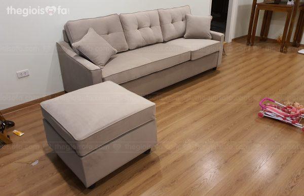 Giao hàng sofa văng đẹp Sofaland Eden cho chị Băng tại chung cư 18 Tam Trinh – Quận Hai Bà Trưng