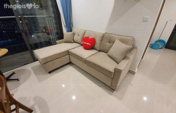  Giao hàng sofa văng nỉ Sofaland Eden cho chị Linh tại Ocean park - s2.08 – Quận Gia Lâm