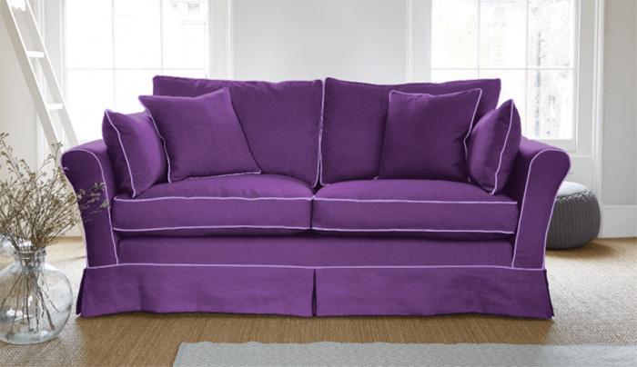 Sofa phòng khách với đệm ngồi dày có thể thay đổi chiều cao