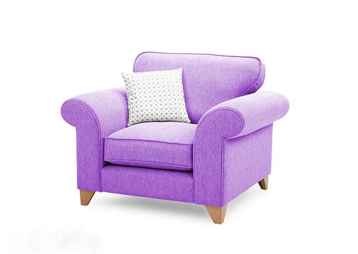 Thiết kế sofa đơn nhỏ xinh và cá tính cho phòng đọc sách