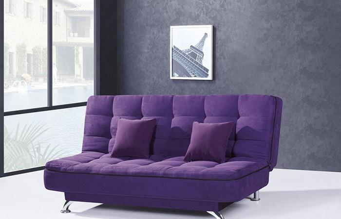 Tổng hợp 9+ mẫu sofa màu tím đẹp mê ly cho phòng khách lãng mạn
