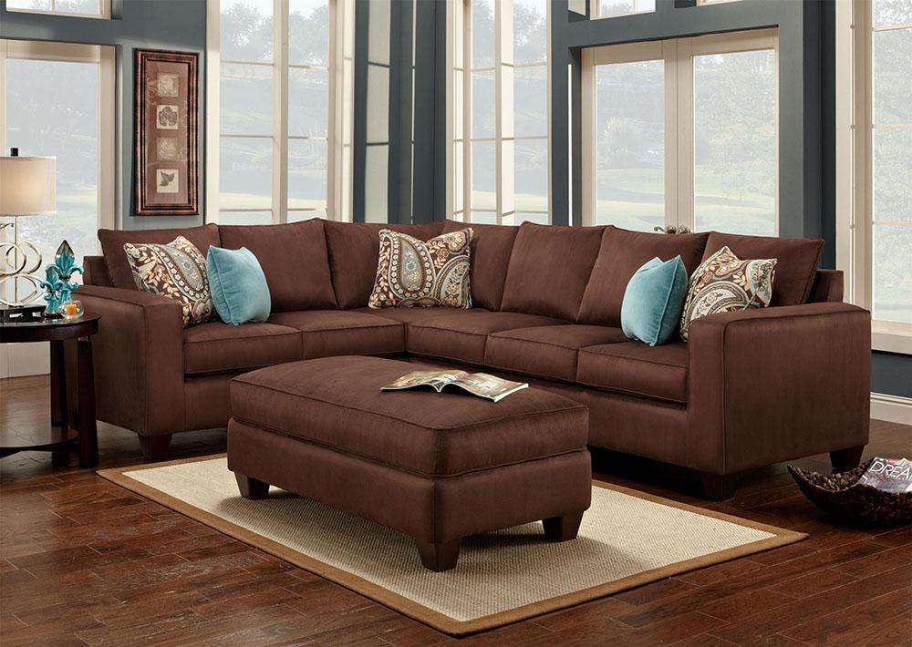 Sofa góc lớn đầy thư giãn và ấm áp cho gia đình quây quần