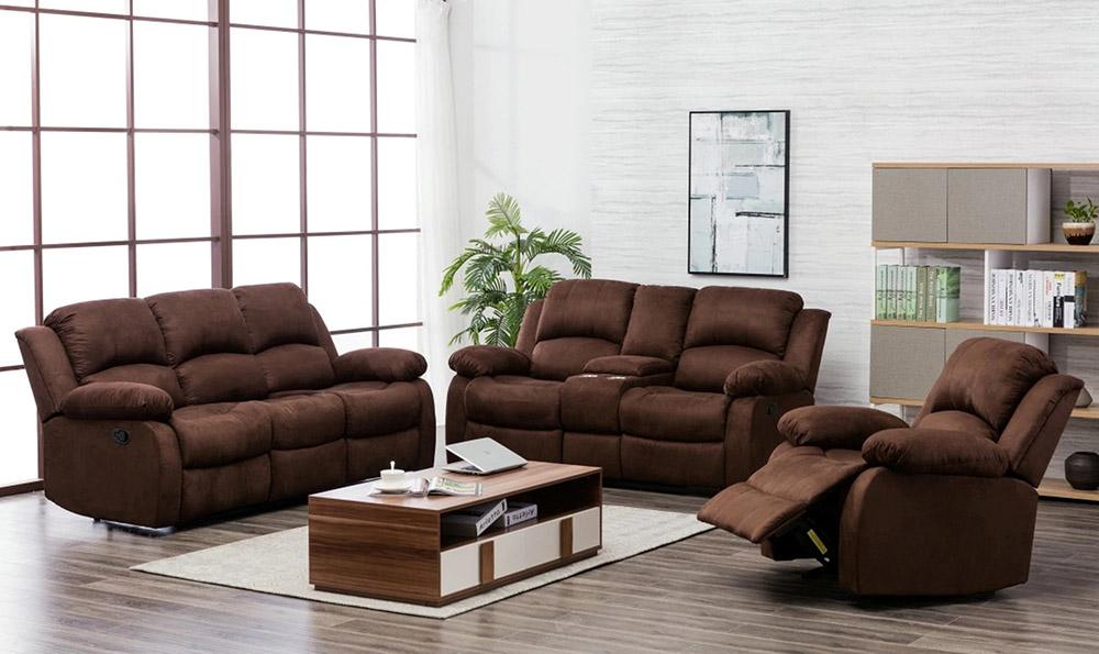 Sofa văng nhỏ gọn và ghế bành thư giãn tiện nghi và sang trọng