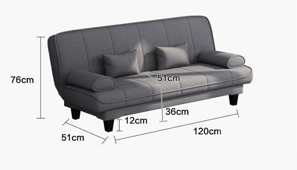 Kích thước sofa 1m2 là bao nhiêu