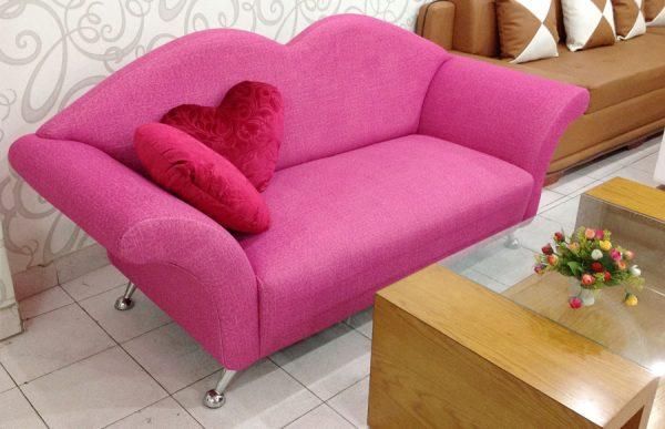    Ghế sofa hình trái tim đẹp cho phòng khách thêm ấn tượng