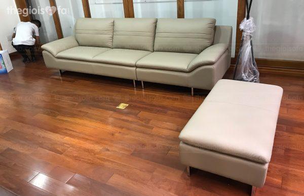 Giao hàng Sofa băng da CELLOTI 176 (RAFFLE) cho chị Hiền tại Lương Khánh Thiện – Huyện Chương Mỹ