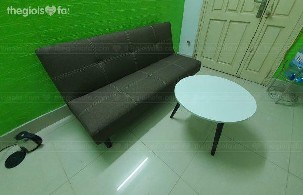 Giao hàng Sofa giường Marcy Grey Medium cho NSND Thanh Hoa tại Kim Mã –Quận Ba Đình