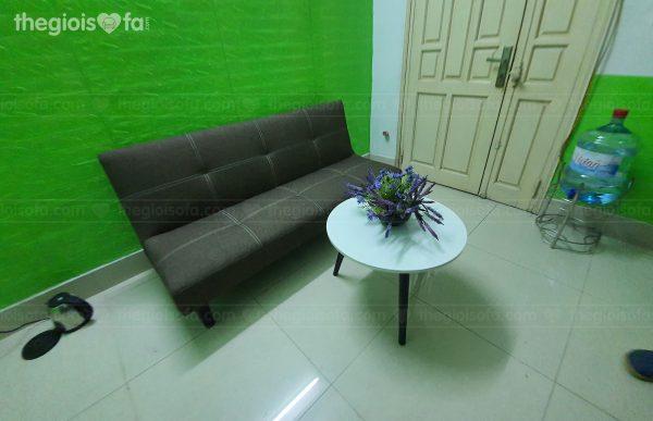 Giao hàng Sofa giường Marcy Grey Medium cho NSND Thanh Hoa tại Kim Mã –Quận Ba Đình