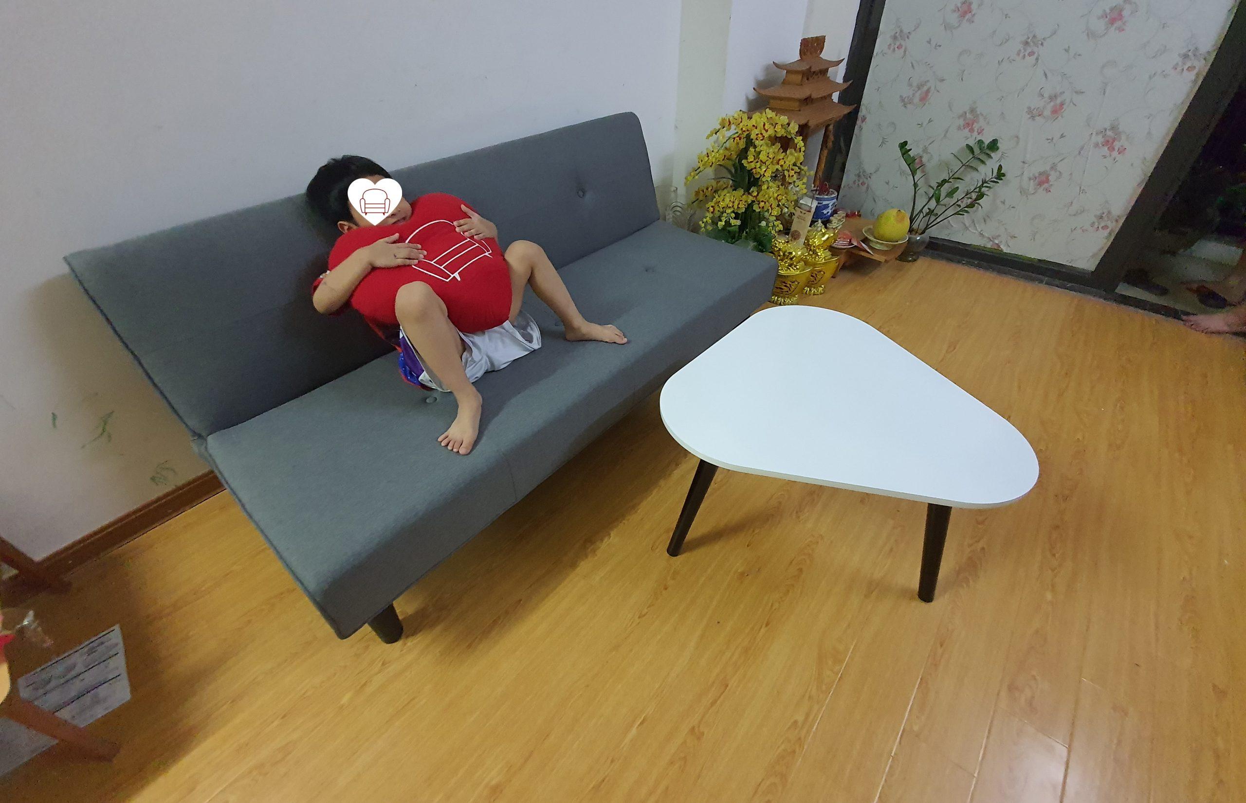 Giao hàng sofa giường Maya cho chị Trang tại chung cư Đồng Phát – Quận Hoàng Mai