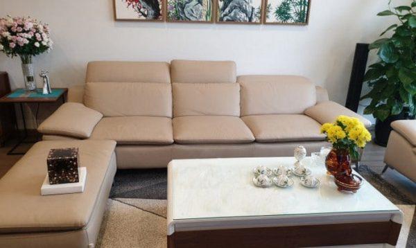 Tường màu trắng chọn sofa màu gì cho phù hợp với không gian?