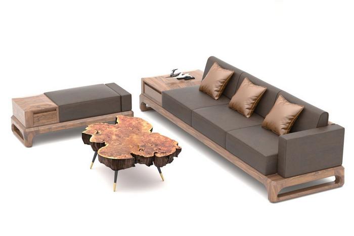 Sofa Gỗ Chữ I, Gợi Ý 6 Thiết Kế Tô Điểm Không Gian Phòng Khách
