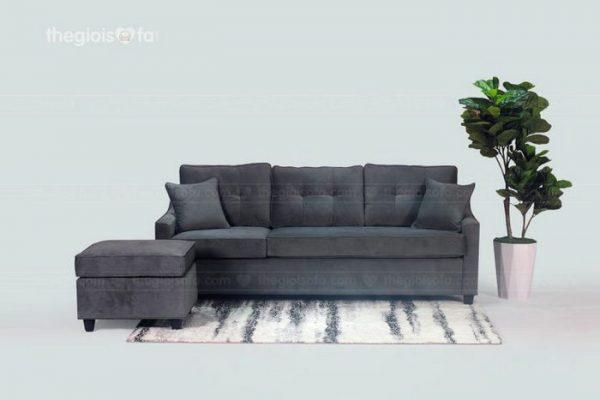 Tường màu vàng chọn sofa màu gì thì phù hợp?