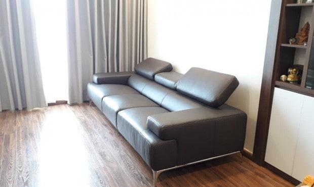 sofa màu nâu đất 