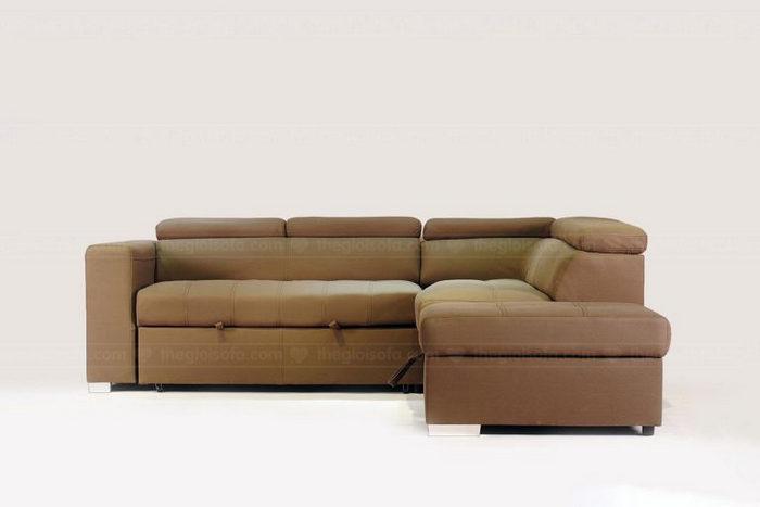 sofa màu nâu đất 
