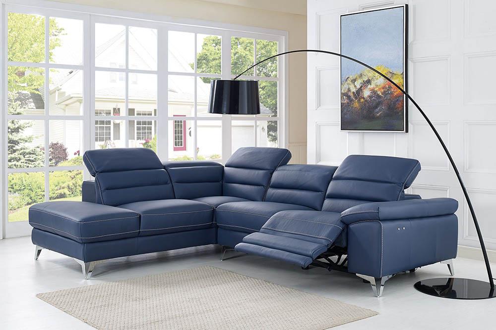 Thiết kế sofa da đầy uy nghi với chức năng thông minh