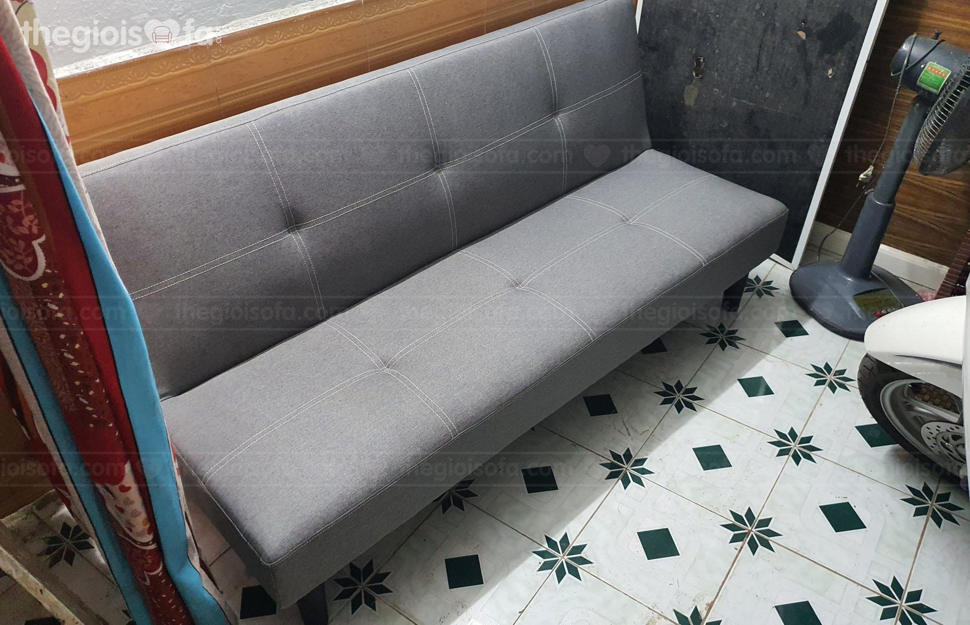 Giao hàng sofa giường giá rẻ Marcy Grey Medium cho anh Việt tại ngõ 175 Lê Thanh Nghị – Quận Hai Bà Trưng