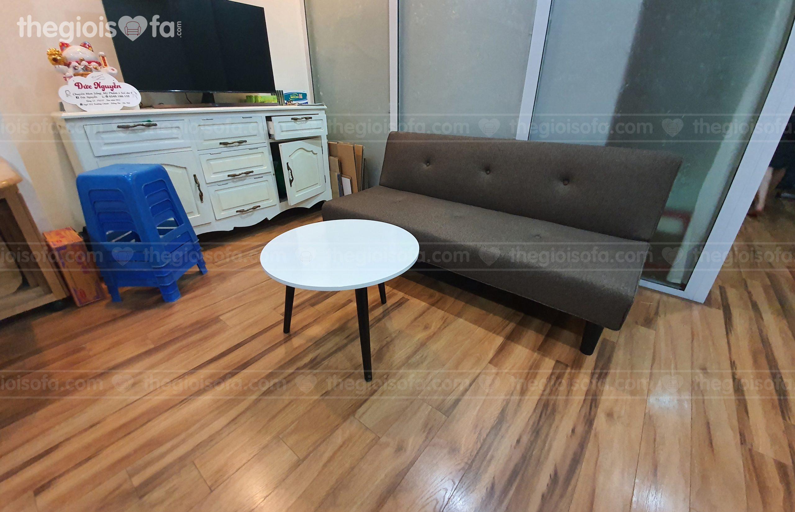 Giao hàng sofa giường Maya cho anh Đức ở 102 Trường Chinh, Thanh Xuân, Hà Nội.