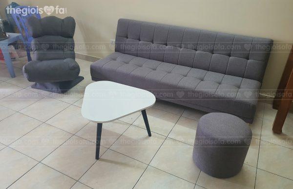 Giao hàng sofa giường nỉ cao cấp Sofaland vera cho chị Hương tại Imperia Sky – Tòa C – Quận Hai Bà Trưng