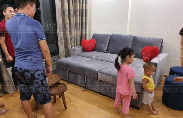Sofa giường hiện đại là sự lựa chọn hoàn hảo cho ngôi nhà nhỏ