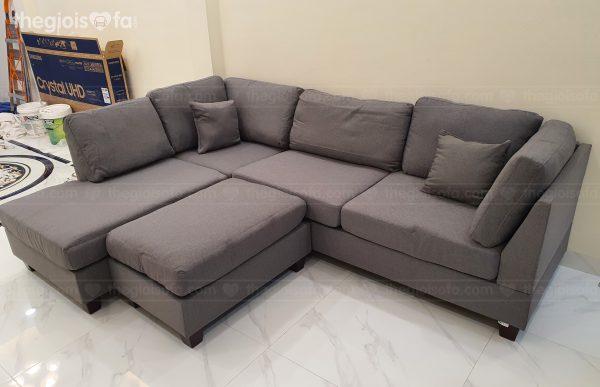 Giao hàng sofa góc vải Sofaland Jasmin cho chị Thúy tại Nguyễn Phúc Lai – Quận Đống Đa
