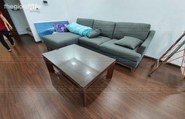 Giao hàng sofa góc đẹp cao cấp AT10300 cho anh Tuấn tại Legend – Quận Hoàn Kiếm