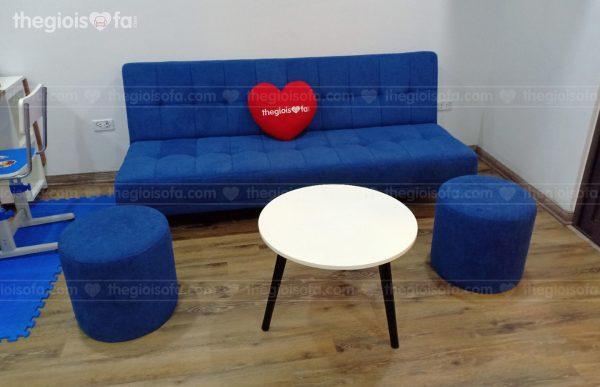 Giao hàng sofa giường sofaland Vera Blue cho chị Dương tại Kim Văn Kim Lũ – Quận Hoàng Mai – Hà Nội