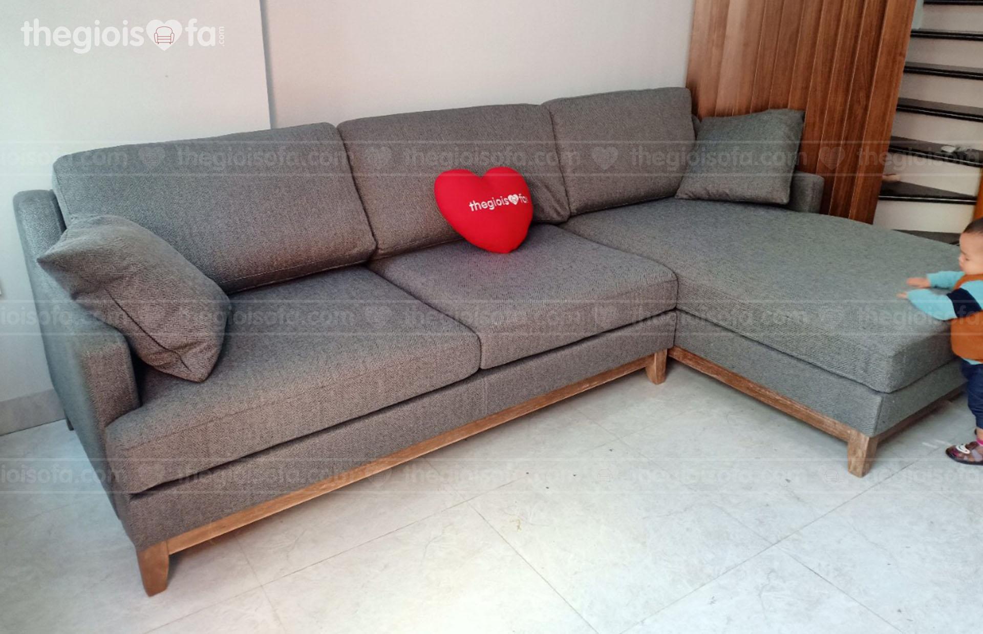 Giao hàng sofa AT10300 cho cô Hương chung cư Pháp Vân – Thanh Trì – Hà Nội