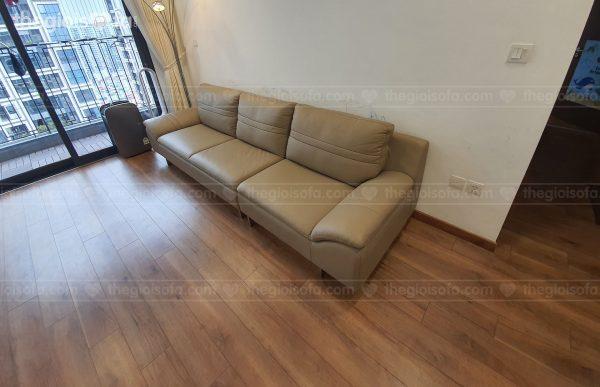 Giao hàng Sofa băng da CELLOTI 176 cho anh Tý tại Hinode - Minh Khai - Tòa S1 – mua sofa ở Quận Hai Bà Trưng