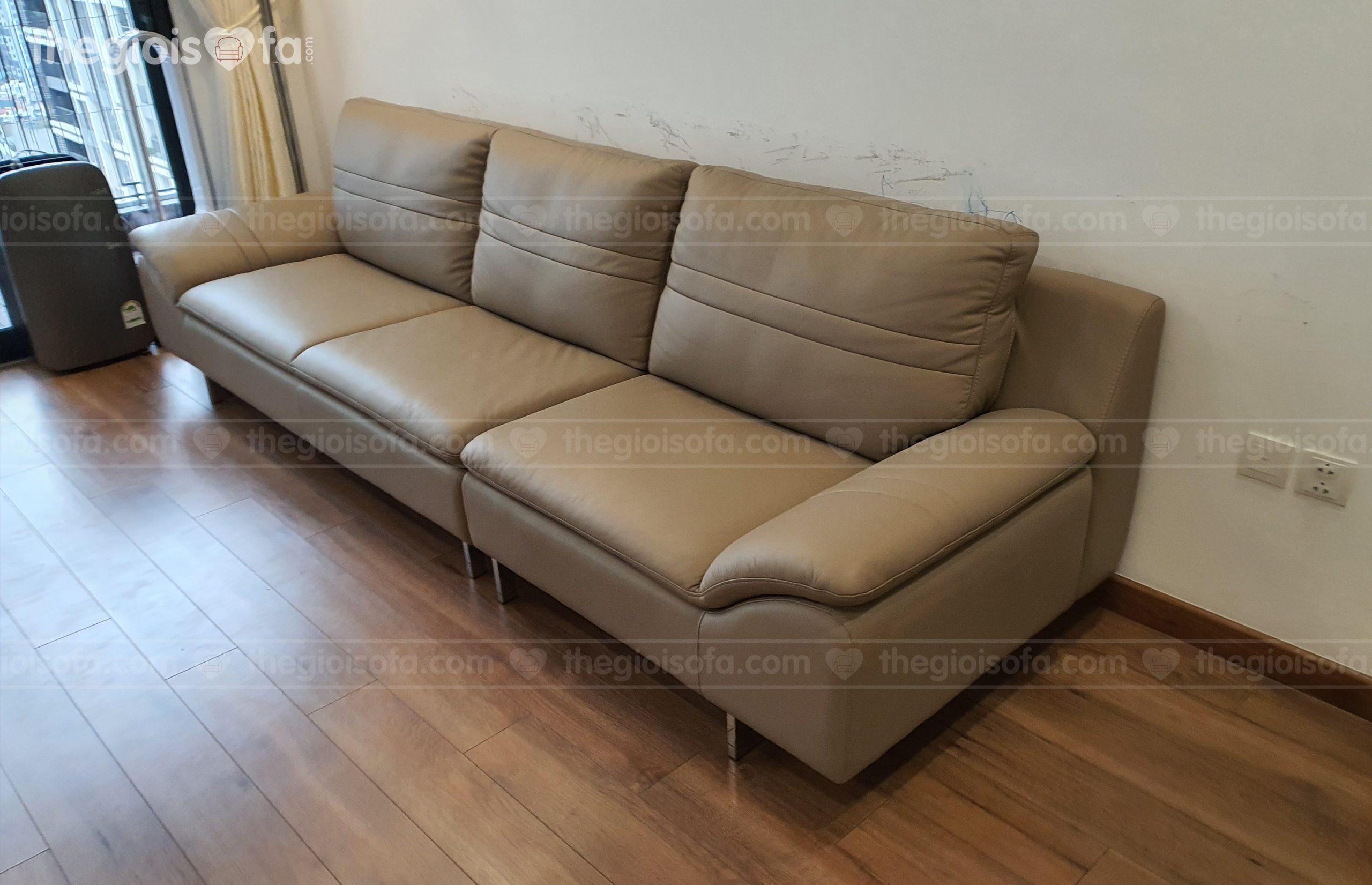 Giao hàng Sofa băng da CELLOTI 176 cho anh Tý tại Hinode – Minh Khai – Tòa S1 – mua sofa ở Quận Hai Bà Trưng