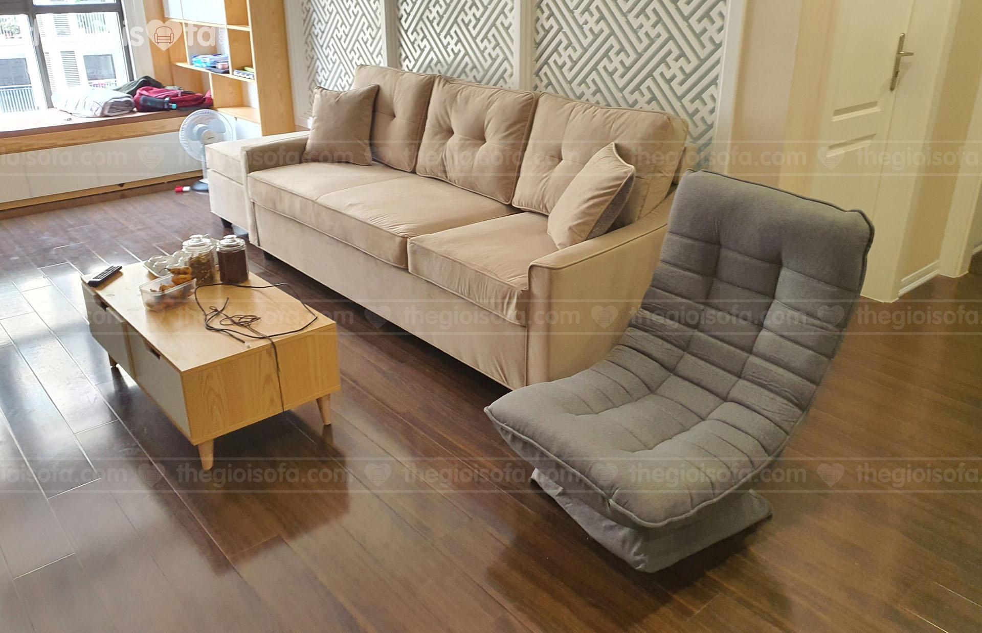 Giao hàng sofa Eden và ghế xoay 360 độ cho anh Nhất ở Sunsine Palace Lĩnh Nam – Hoàng Mai – Hà Nội