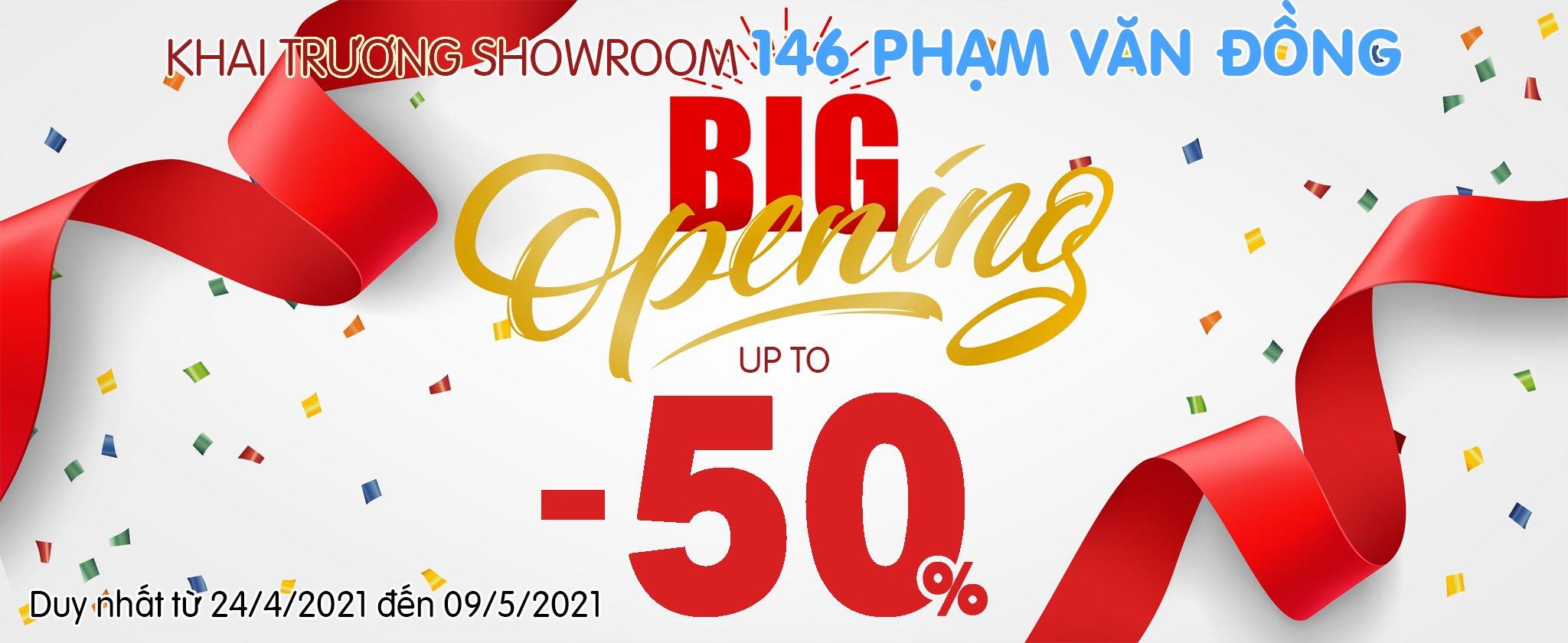 Showroom Thế Giới Sofa: KHAI TRƯƠNG PHẠM VĂN ĐỒNG – TẶNG NGAY 5.000.000 ĐỒNG