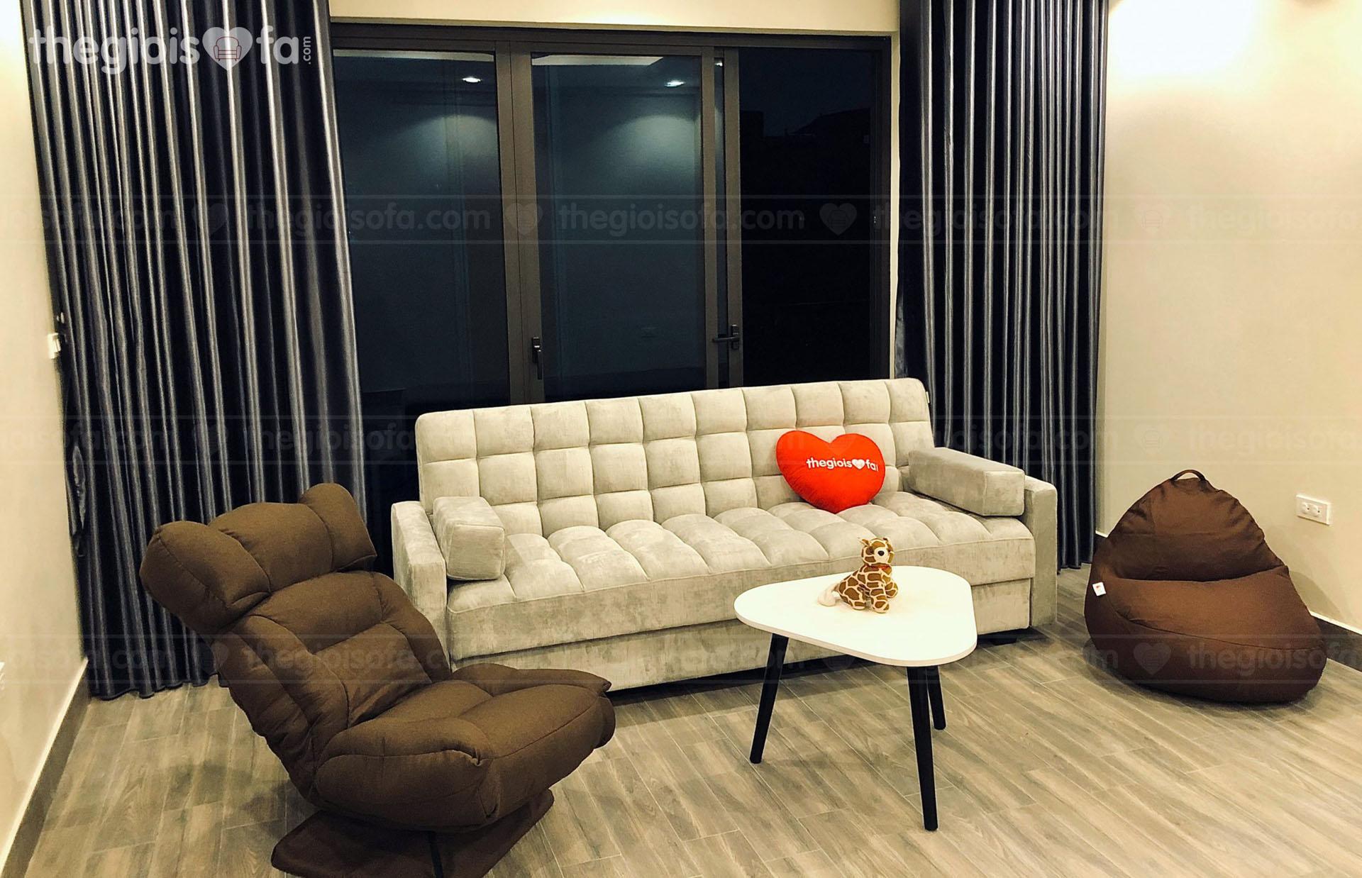 Giao hàng Sofa giường có ngăn chứa đồ Sofaland Briley cho cô Hà tại 389 Trương Định – Mua sofa Quận Hoàng Mai