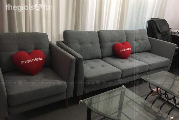 Giao hàng sofa vải cao cấp Sofaland Oscar cho chú Tuấn tại số 2 Giảng Võ – Mua sofa Quận Đống Đa