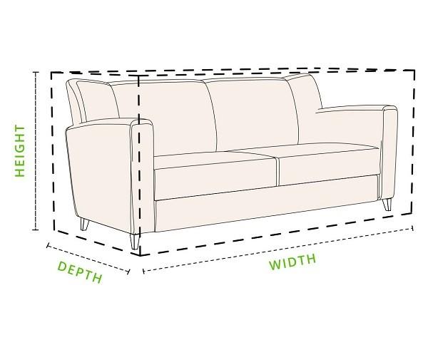 Kích thước sofa tiêu chuẩn cho người Châu Á, bạn có biết là bao nhiêu không?