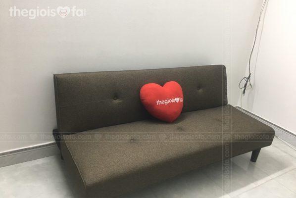 Giao hàng Sofa giường đa năng Maya Dark color cho cô Phóng tại HH2C Linh Đàm – Mua sofa Quận Hoàng Mai