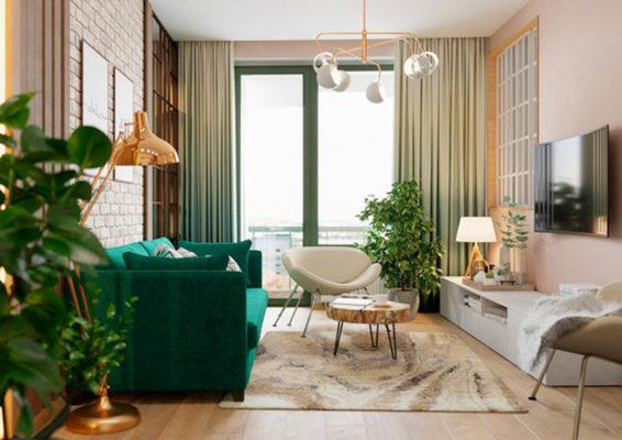 thiết kế nội thất phòng khách