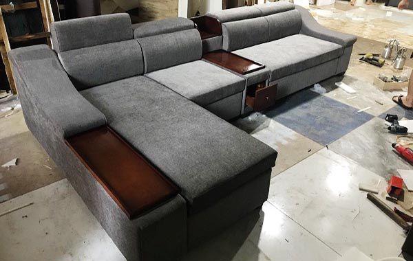 Dịch vụ bọc sofa tại nhà đang phát triển tại Hà Nội