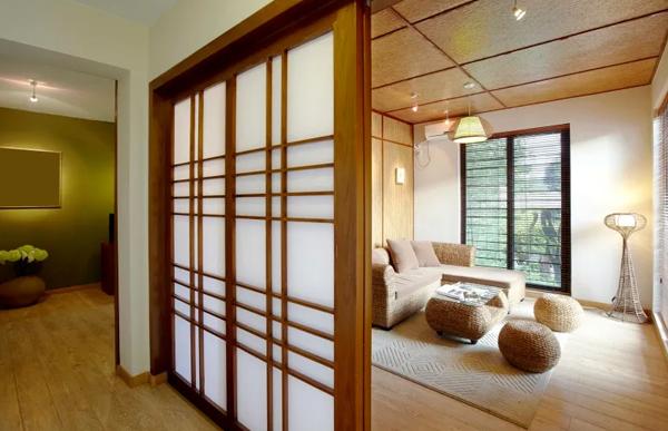 Đồ nội thất Nhật Bản đa số được làm từ gỗ và tre