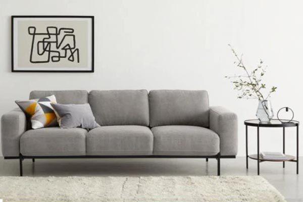 Sofa vải bố có độ bền cao và màu sắc đa dạng